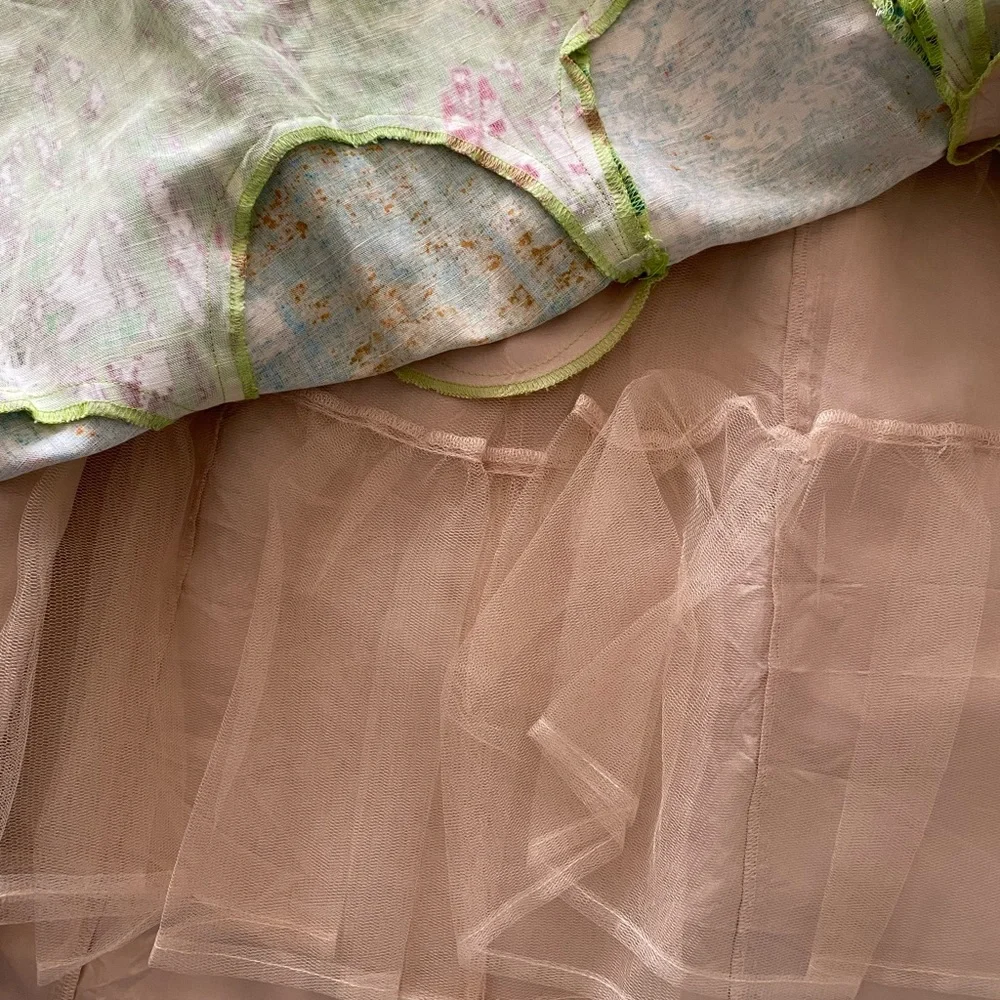 TRACY REESE REVISITED IMPRESSIONIST 4 ANTHROPOLOGIE INTO THE GARDEN DRESS